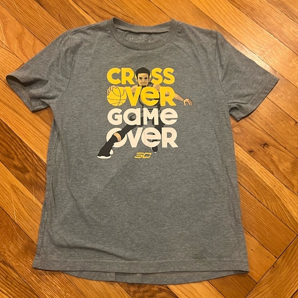 Under Armour Steph Curry boys short sleeve - Picture 1 of 3